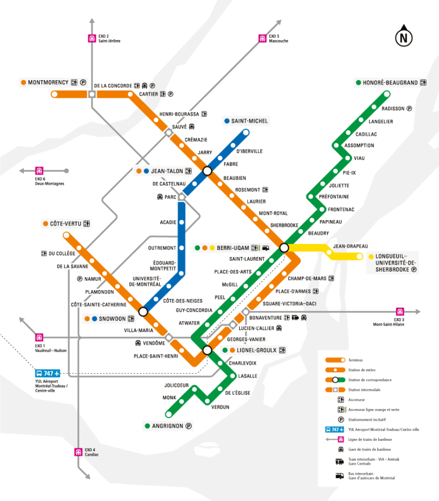 Montreal Metro Map 896x1024 
